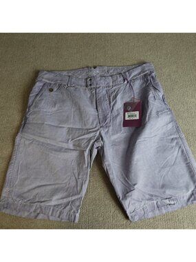 Jet lag Men's Shorts 38 Purple Solid Side Adjusters Cotton Jetlag NEW